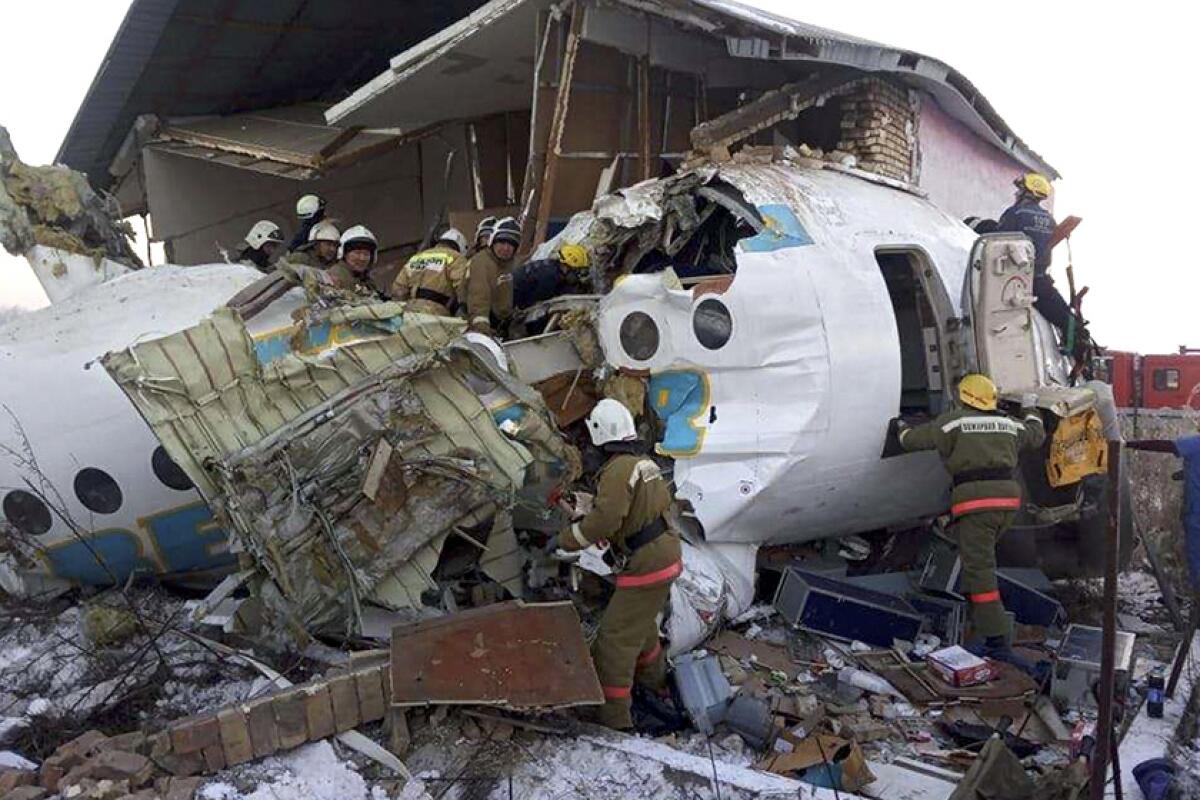 Kazakhstan plane crash