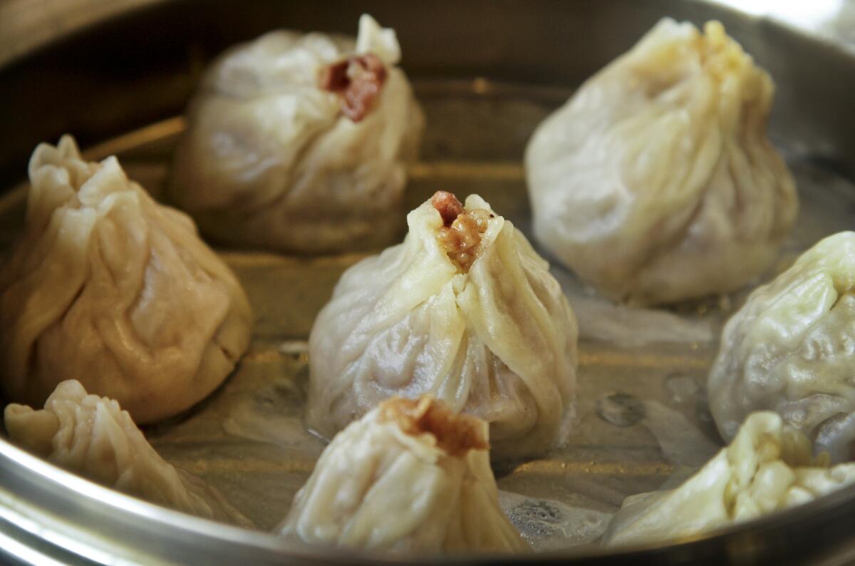 Dumplings served at Tasty Dining.