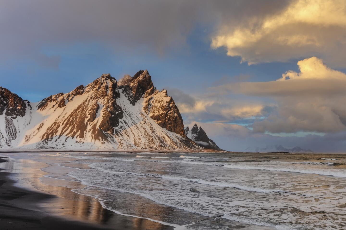 At Iceland’s most famous beach, mountains are within view and black sands are at your feet. When you get tired of nature, you can visit the nearby Viking settlement, which was used as a set in the filming of "Game of Thrones," according to Flight Network.