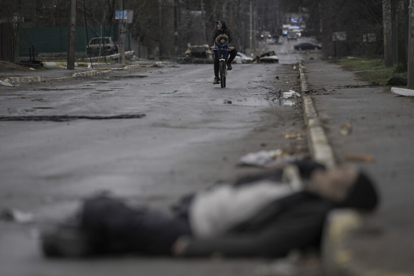 Soldados ucranianos hallan destrucción generalizada en Kiev - San Diego  Union-Tribune en Español