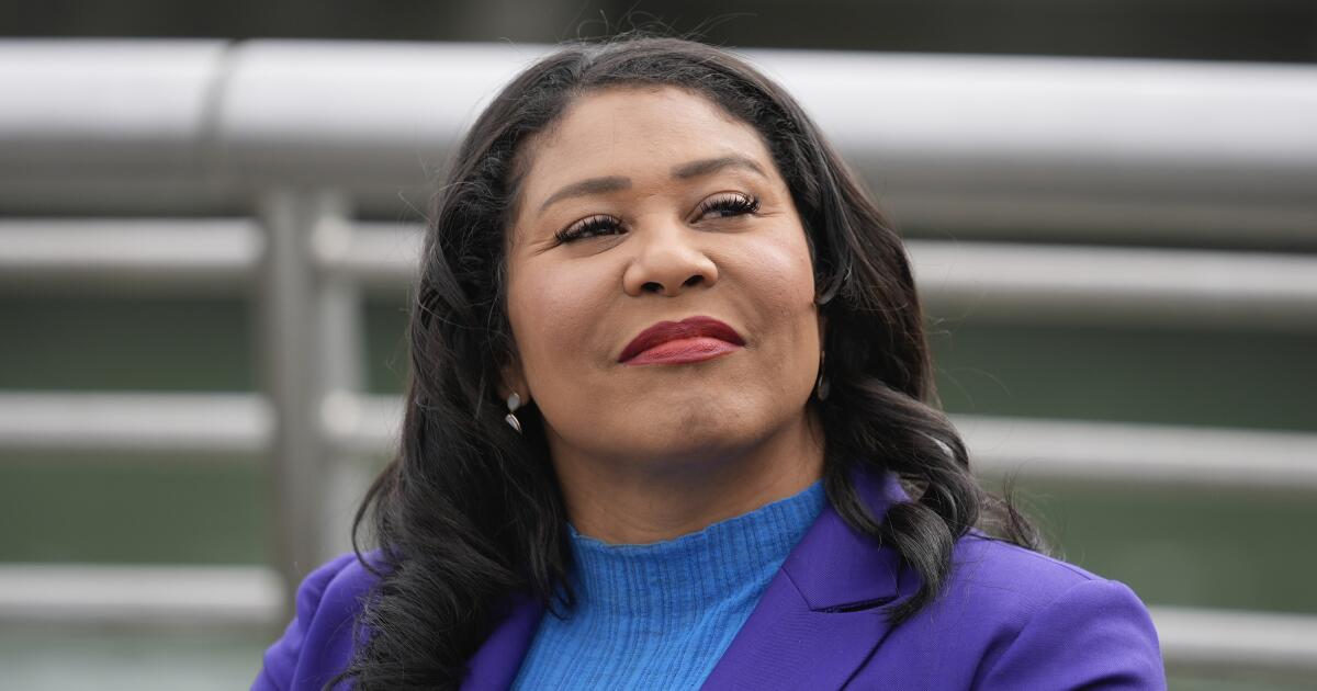 Facing a challenging reelection, London Breed declares herself as the necessary change San Francisco seeks Facing a challenging reelection, London Breed declares herself as the necessary change San Francisco seeks