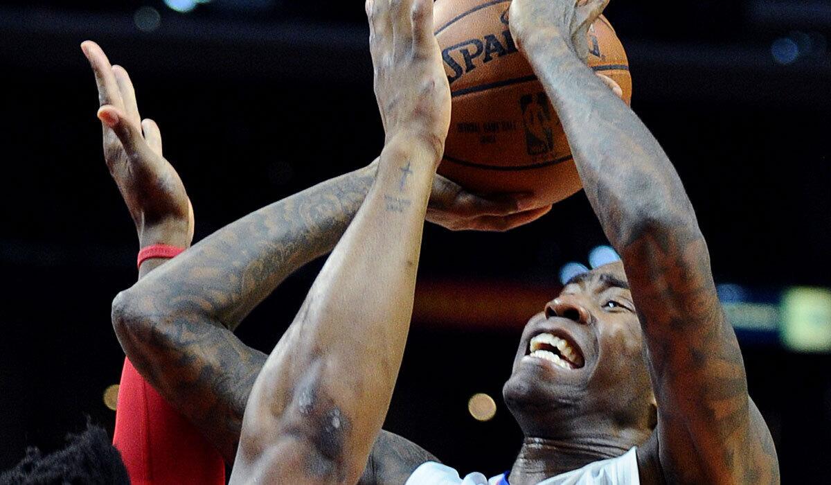 Jamal Crawford scored 37 points in the Clippers' 101-96 win over the Detroit Pistons on Saturday.