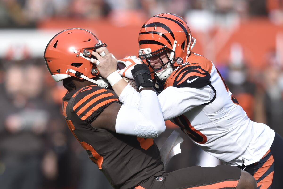 Cleveland Browns can't run well in loss to Cincinnati Bengals