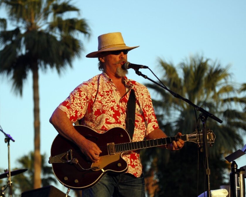 Jeff Bridges & the Abiders play at the Stagecoach Country Music Festival in Indio.