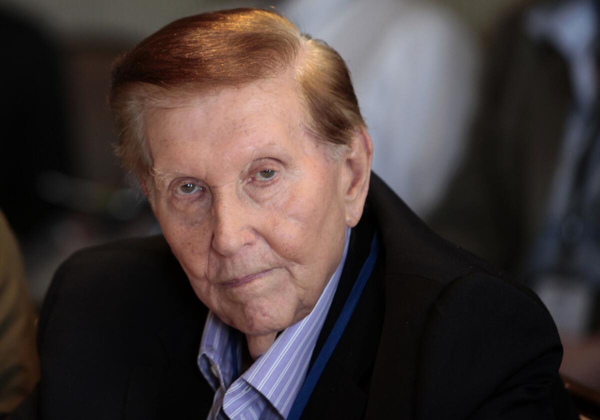 Media magnate Sumner Redstone