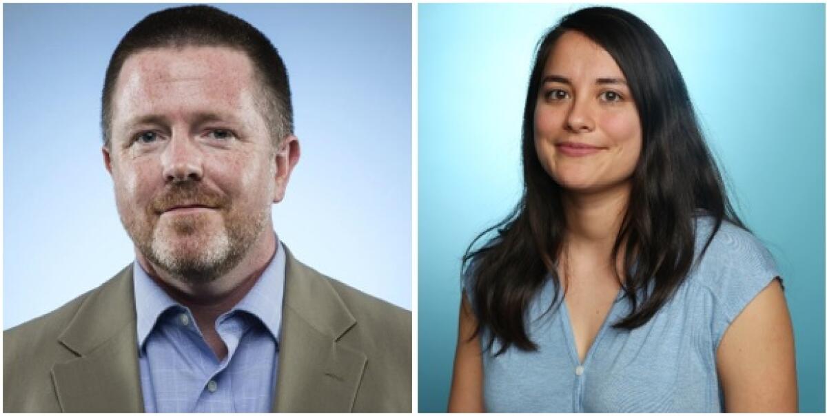 Times reporters Jack Dolan and Brittny Mejia