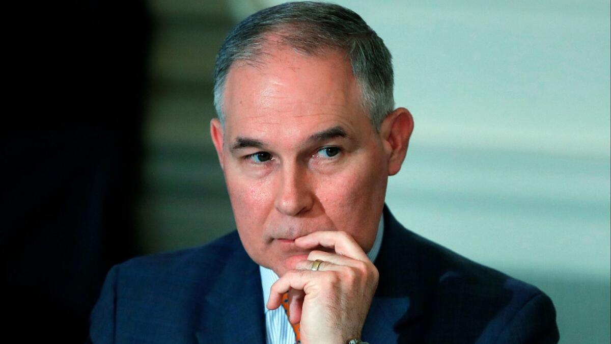 EPA administrator Scott Pruitt -- a man on a mattress mission, and other ethical issues.