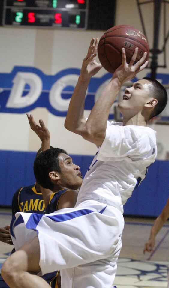 Photo Gallery: Burbank v. Santa Monica CIF playoff boys basketball