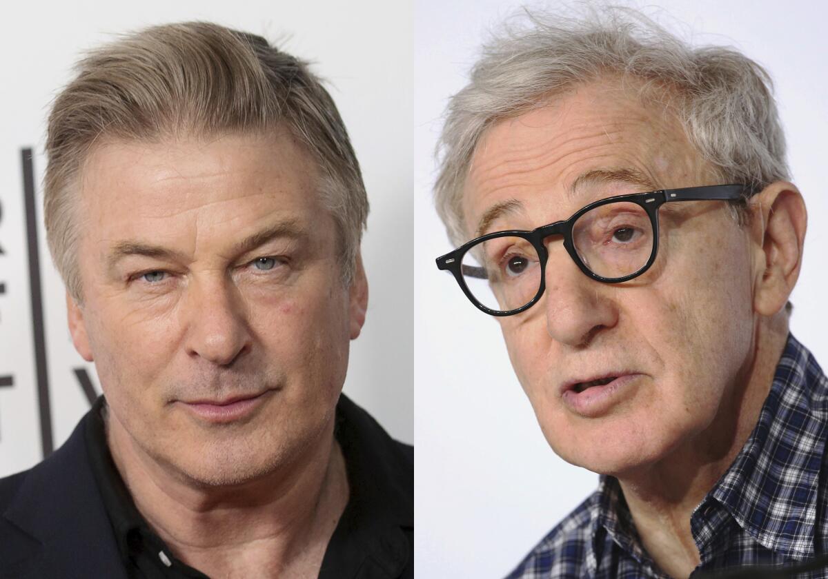 El actor Alec Baldwin en una función de "Framing John DeLorean" en el Festival de Cine de Tribeca 2019