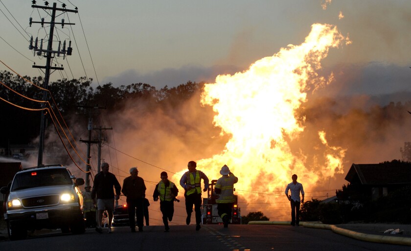 San Bruno gas pipeline explosion
