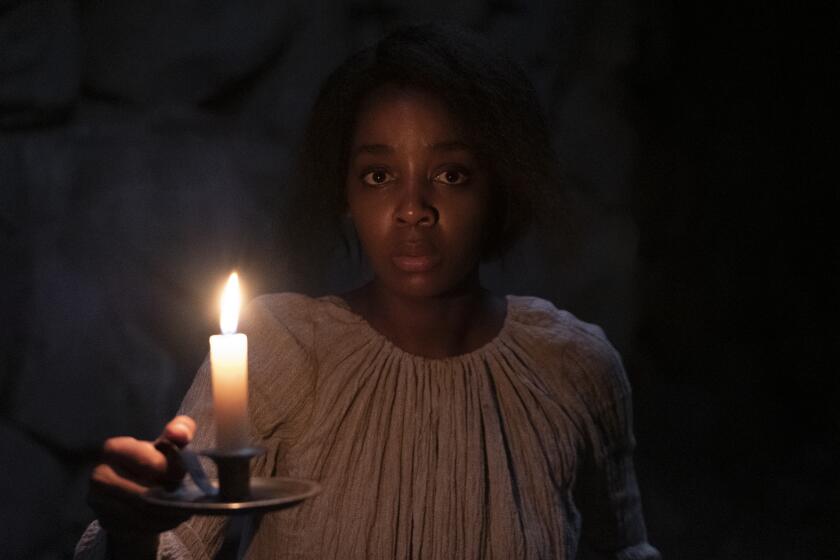 Pictured: Thuso Mbedu (Cora Randall) in "The Underground Railroad".