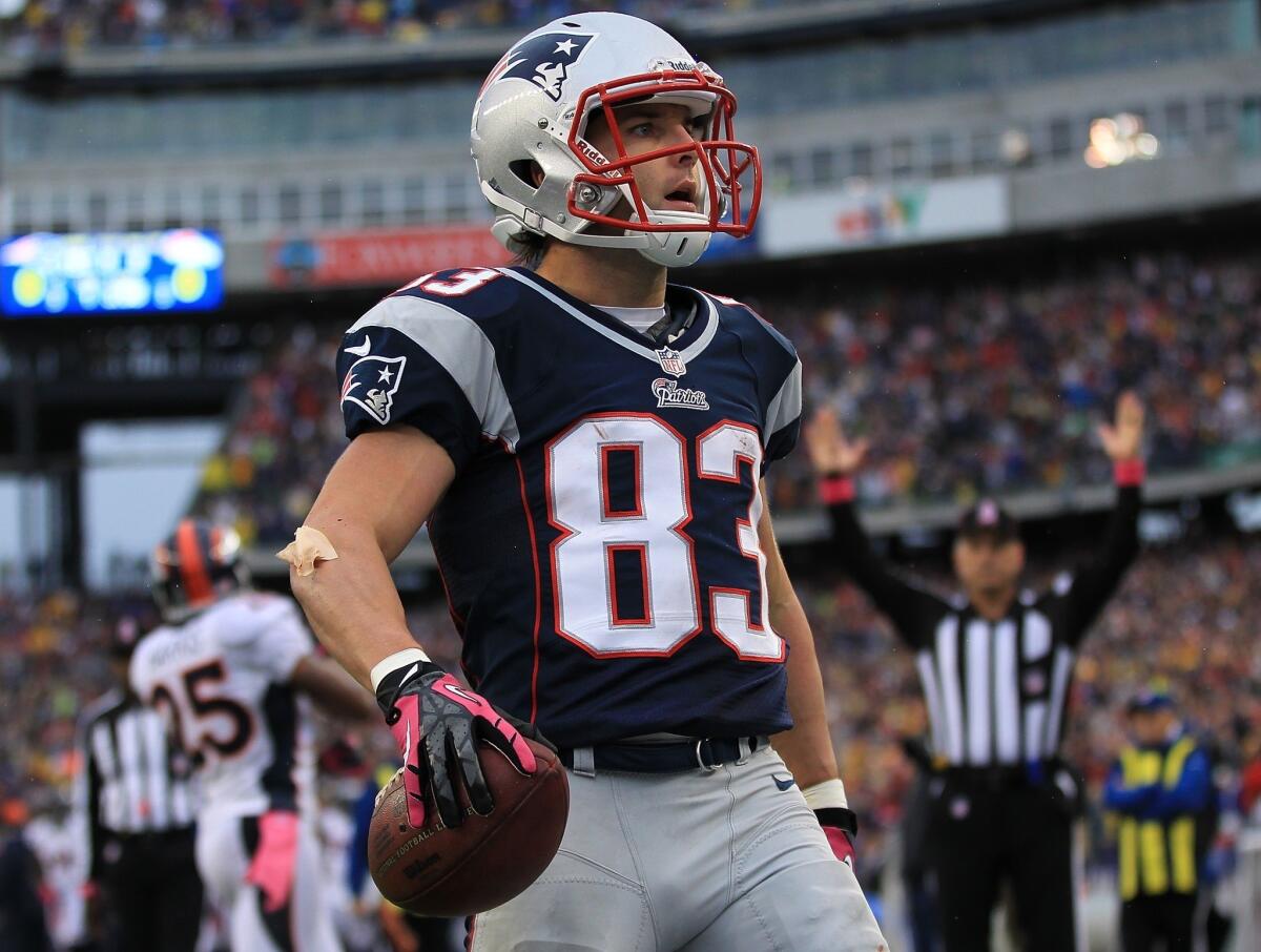 Receiver Wes Welker switched from one AFC powerhouse to another, going from the New England Patriots to the Denver Broncos.