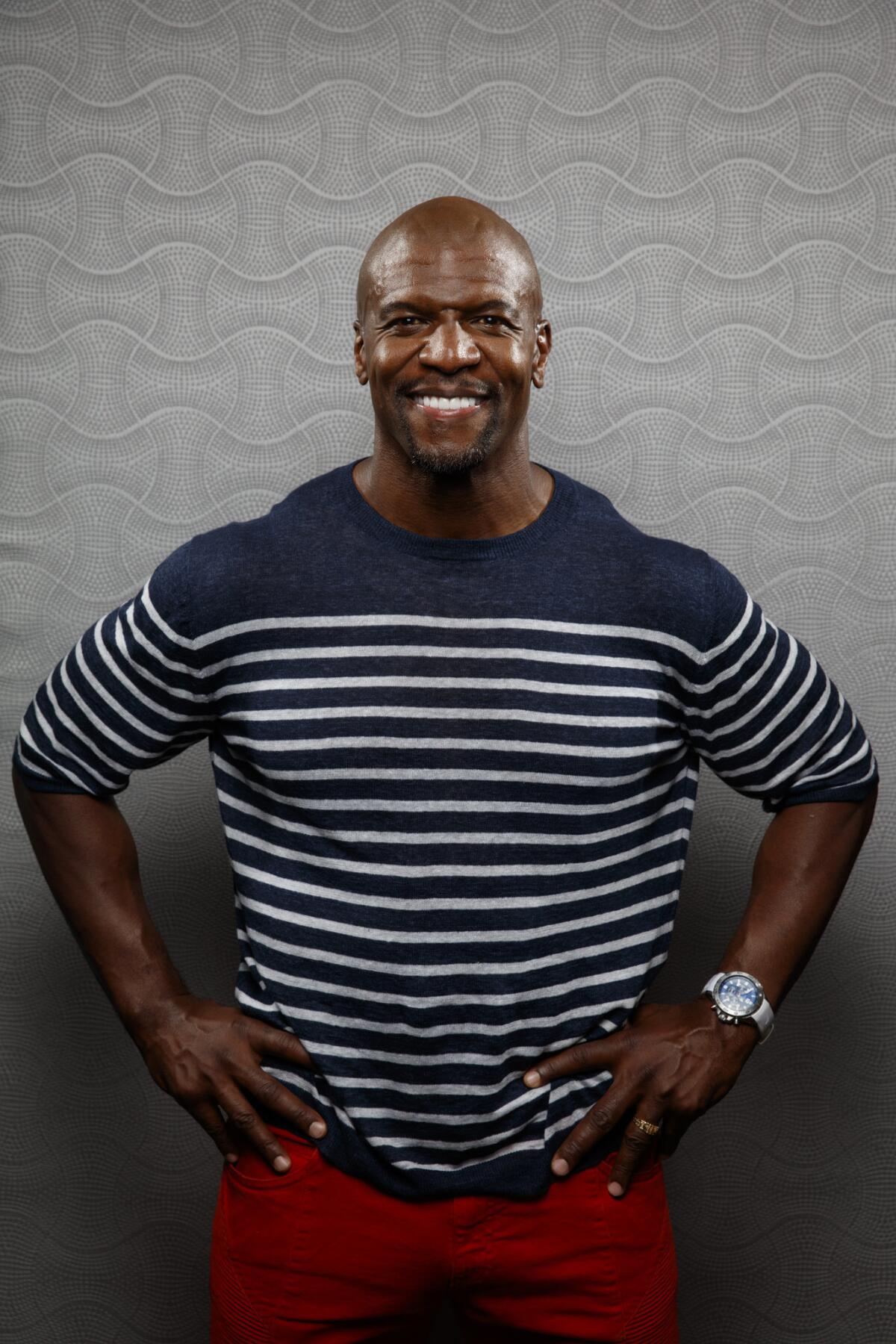 Terry Crews from the television show "Brooklyn Nine-Nine."