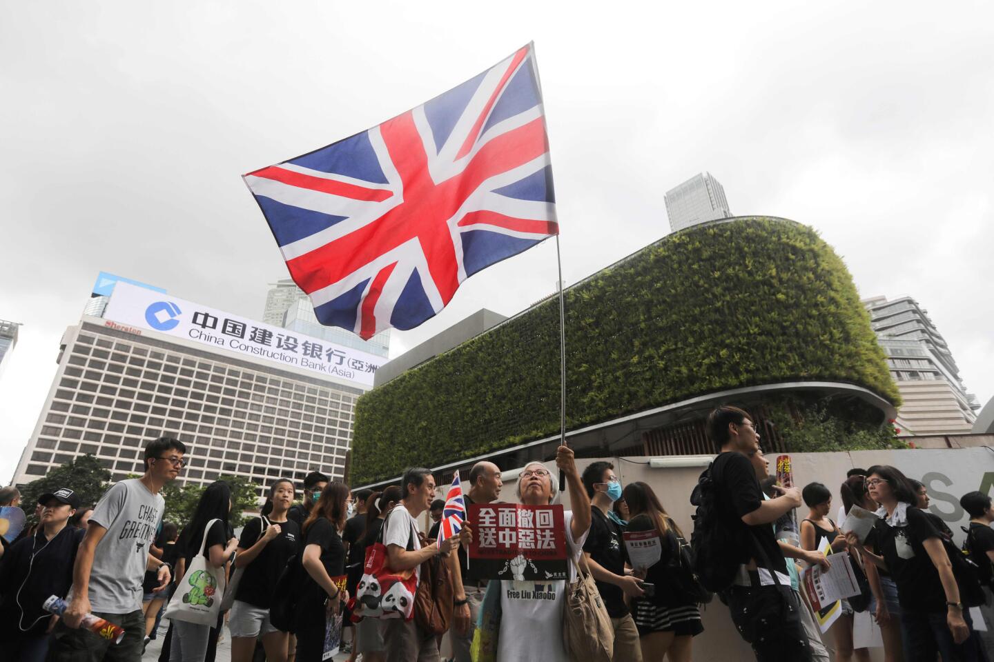 Hong Kong march