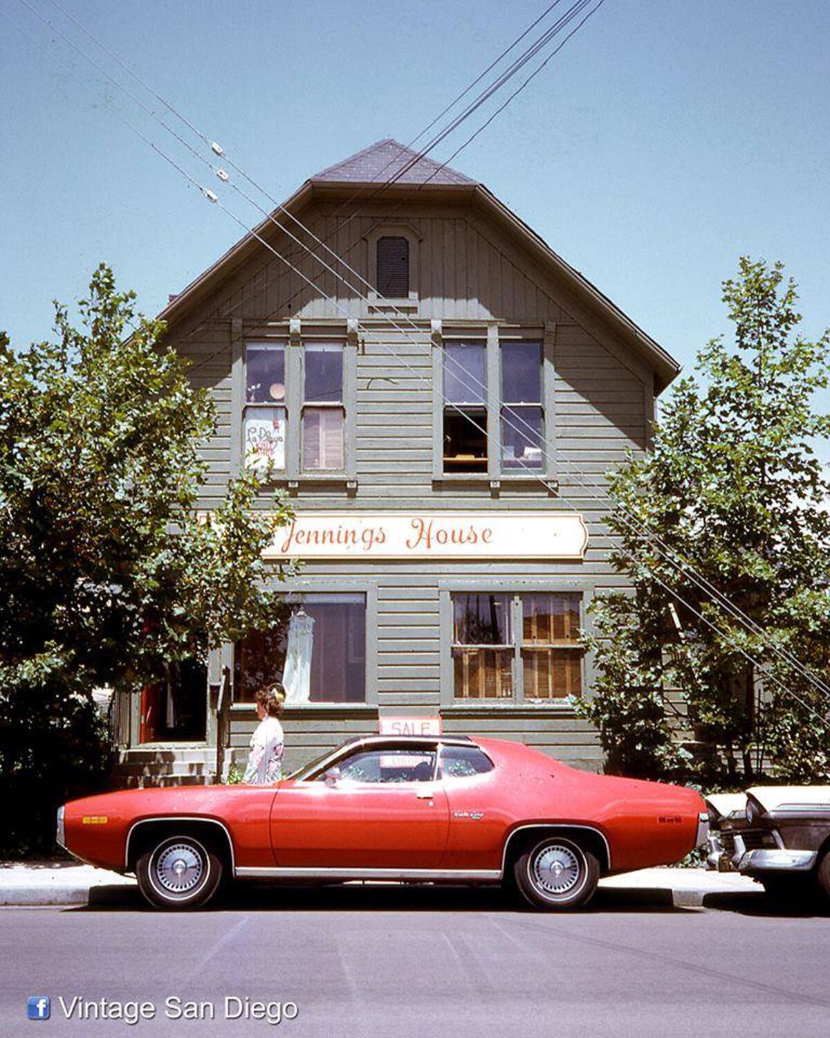 Frank Jennings' house in 1972.