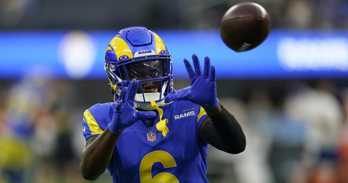 L’étui à arme dissimulé du demi de coin des Rams Derion Kendrick a été suspendu