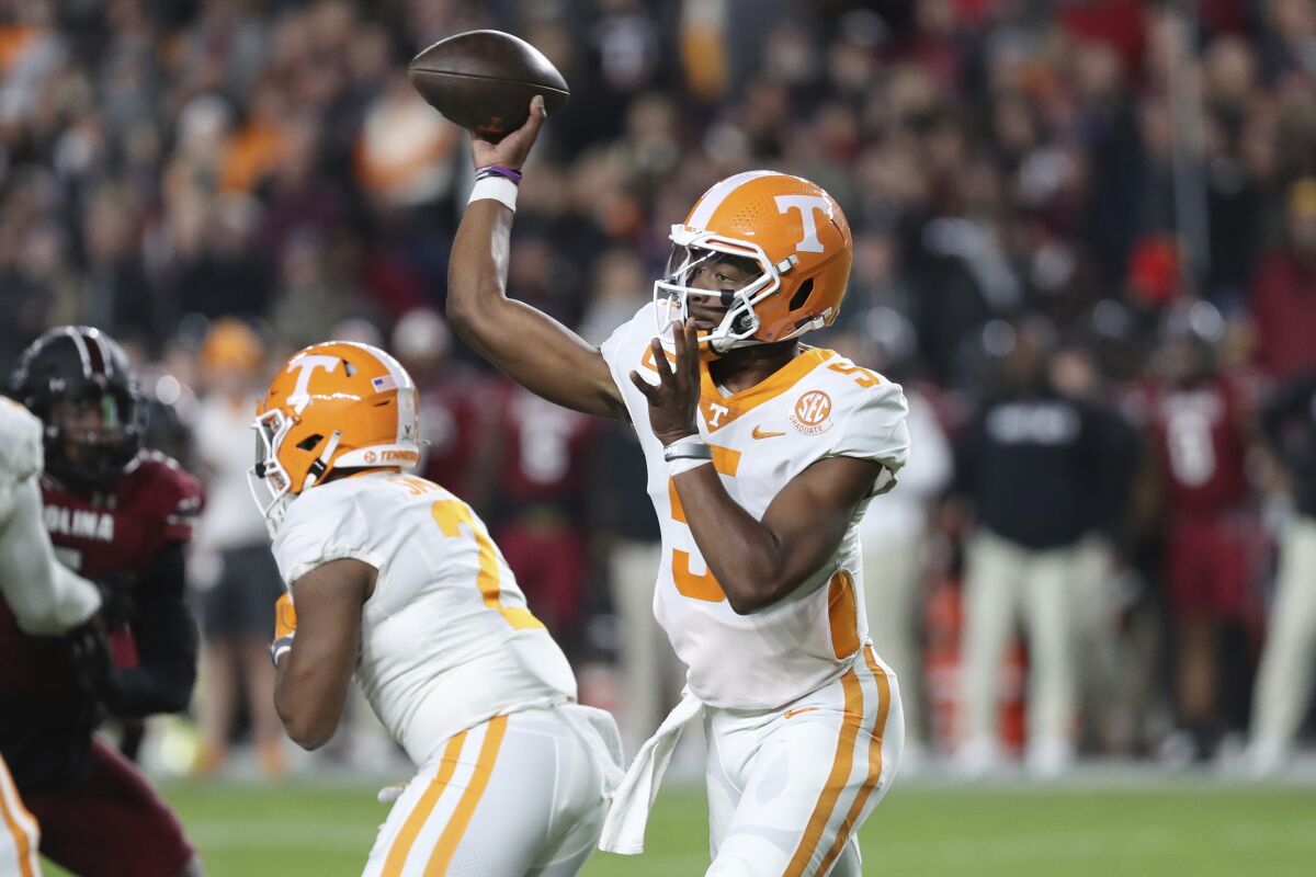 Tennessee Football 2022 Depth Chart Preview: Quarterbacks - Rocky