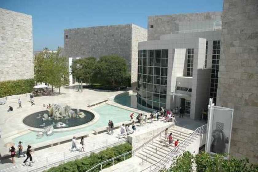 The Getty Center in Brentwood.