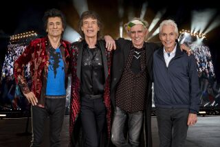 The Rolling Stones are now on tour, just a few months after lead singer Mick Jagger (second from left) underwent heart valve surgery.
