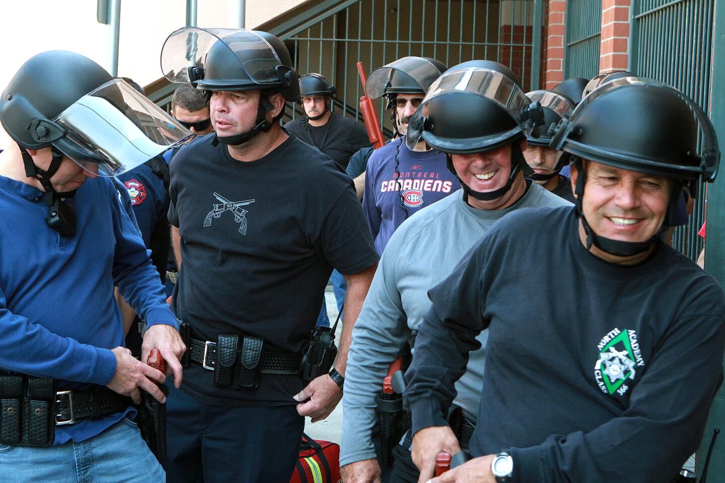 Photo Gallery: Burbank Police and Fire run gunman scenarios at Burbank High School