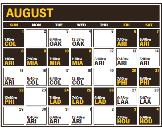 Padres schedule highlights for 2021 season - The San Diego Union-Tribune