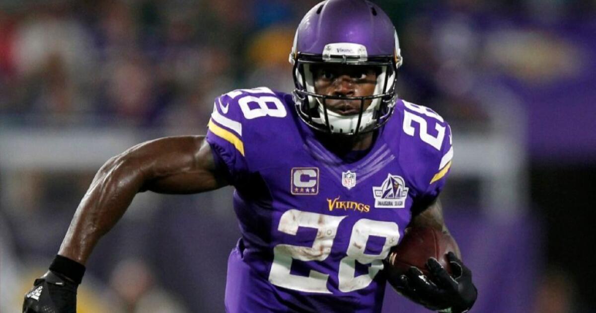 Adrian Peterson MRI shows torn meniscus - Sports Illustrated