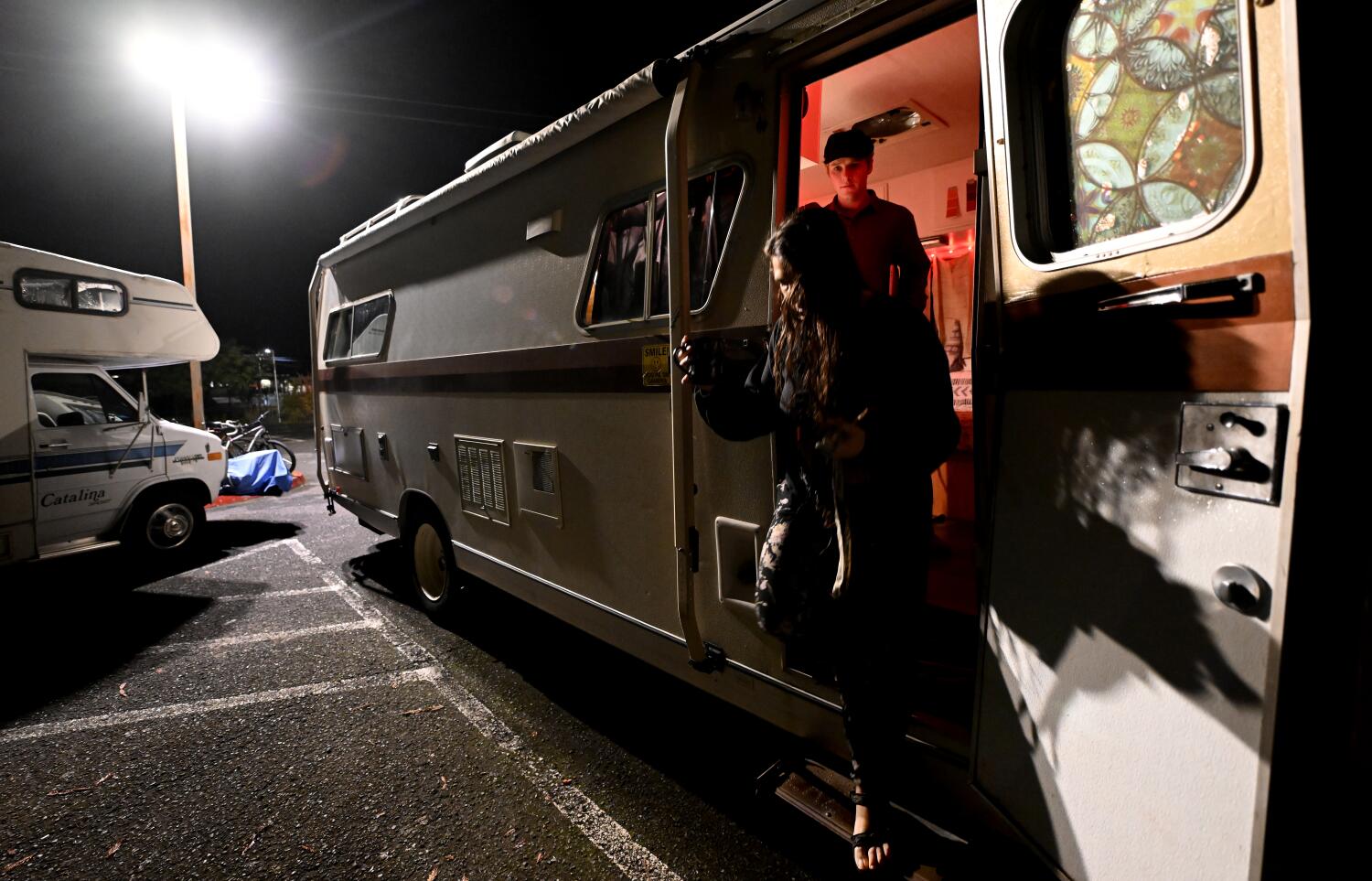 Cal Poly Humboldt students live in vehicles to afford college. They were ordered off campus. 