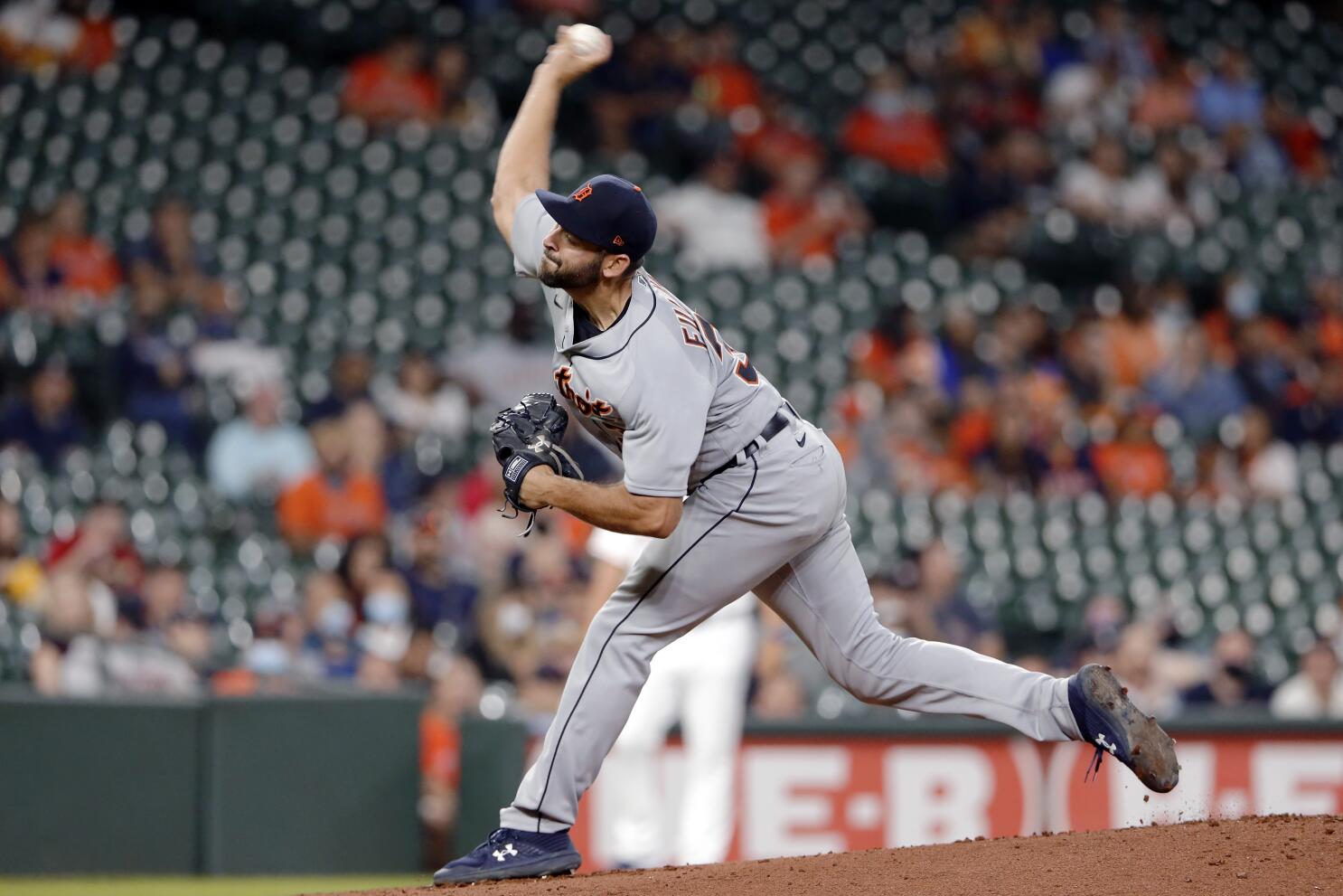 Detroit Tigers' Daniel Norris leaves game in first inning due to