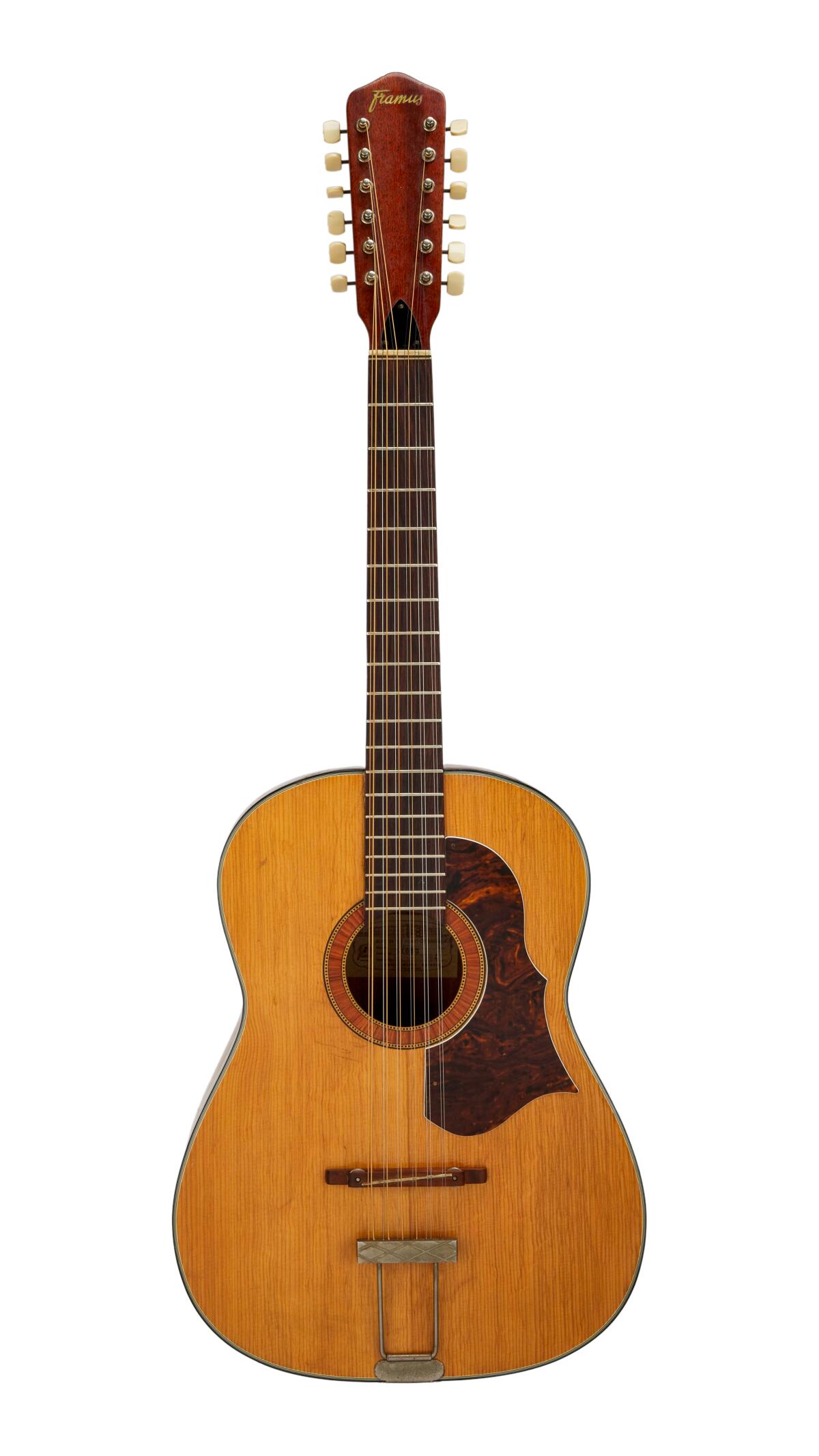 A 12-string Framus guitar