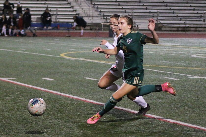Sophomore Annie DeHaan has been a standout defender for defending CIF Open champion LCC.