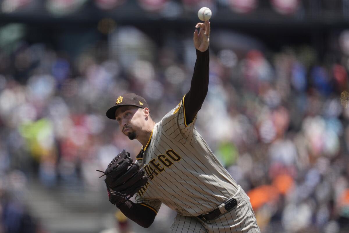 Baseball Brit on X: Blake Snell enjoying his new Padres City