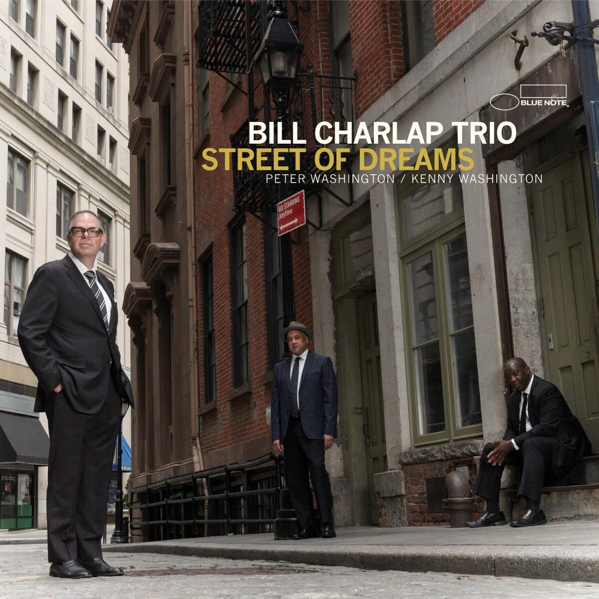 This image released by Blue Note Records shows album cover art for “Street of Dreams,” by Bill Charlap Trio. (Blue Note Records via AP)