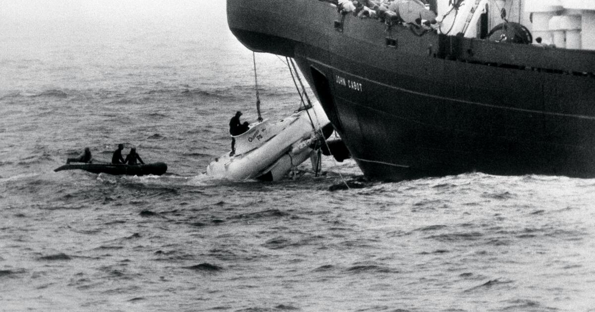 New book recounts San Diego role in rescuing sub crew trapped 1,575 feet under the sea