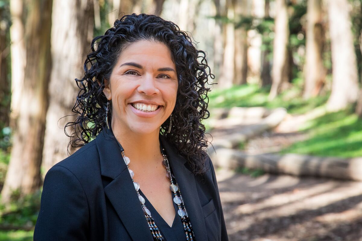 Sara Dutschke, Chairwoman of the Ione Band of Miwok Indians.