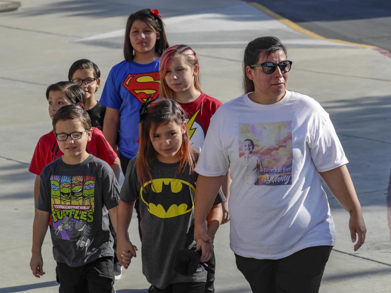 Memorial service for 10-year-old Anthony Avalos