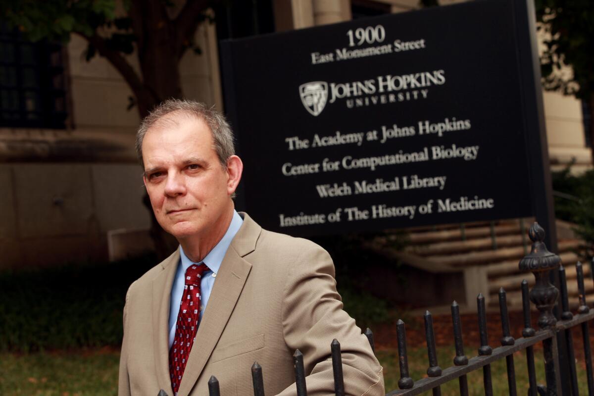Dr. Arturo Casadevall at Johns Hopkins University 