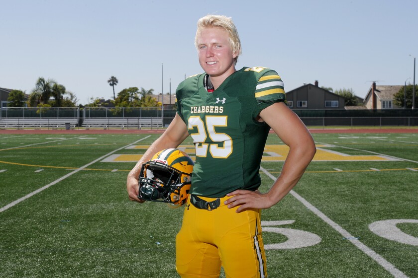 High School Football Player Of The Week Jack Kosick Motivated To