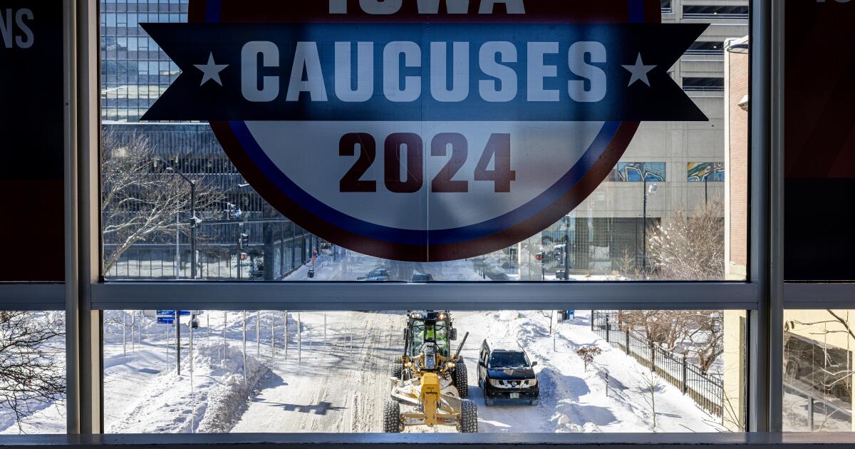 Iowa’s Republican caucuses tonight will show the strength of Trump’s grip on the GOP