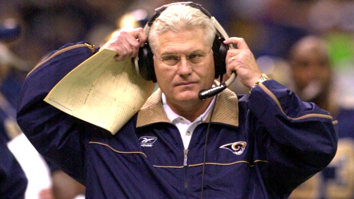 When Rams coach Mike Martz ran the "Greatest Show on Turf" offense, he never scripted plays to start a game because team's regularly changed their defensive schemes.