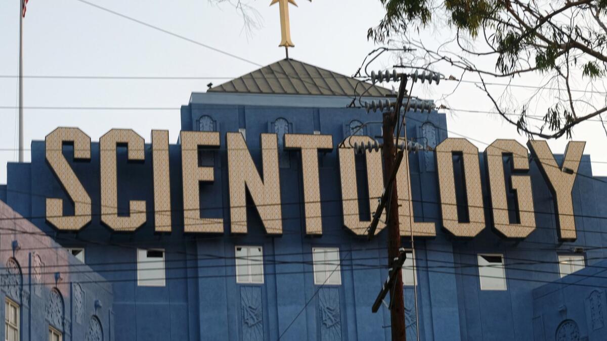 The Church of Scientology in Los Angeles.