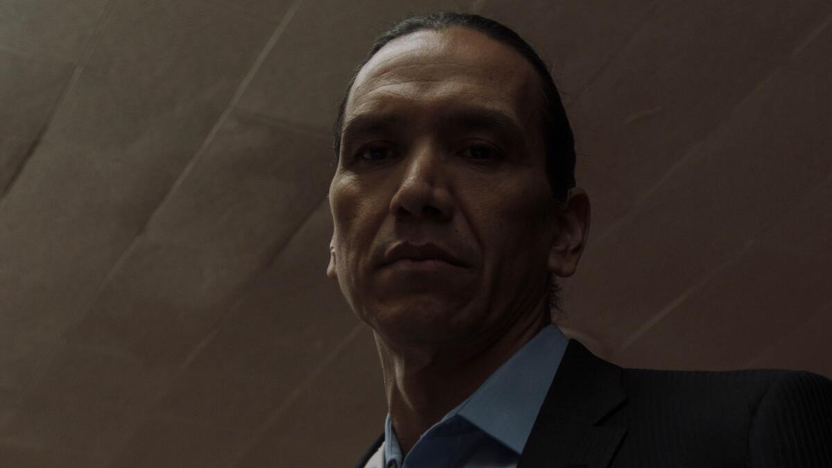 Michael Greyeyes in "Wild Indian" 