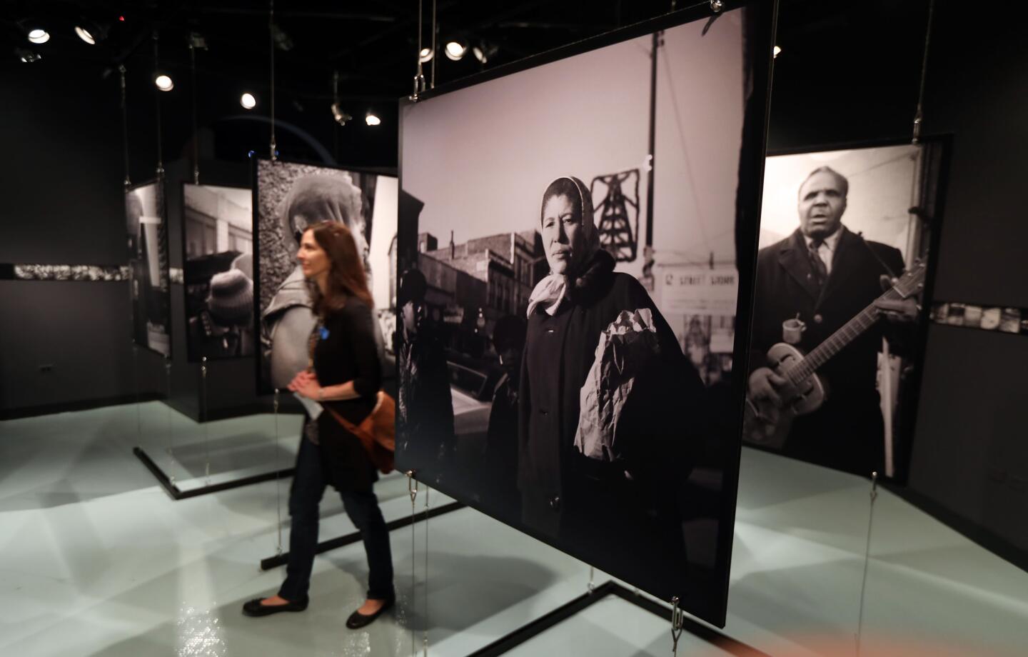 The Chicago History Museum has on display several photographs taken by amateur street photographer Vivian Maier, who became celebrated and famous posthumously. Her work has been the subject of a long-running legal dispute.