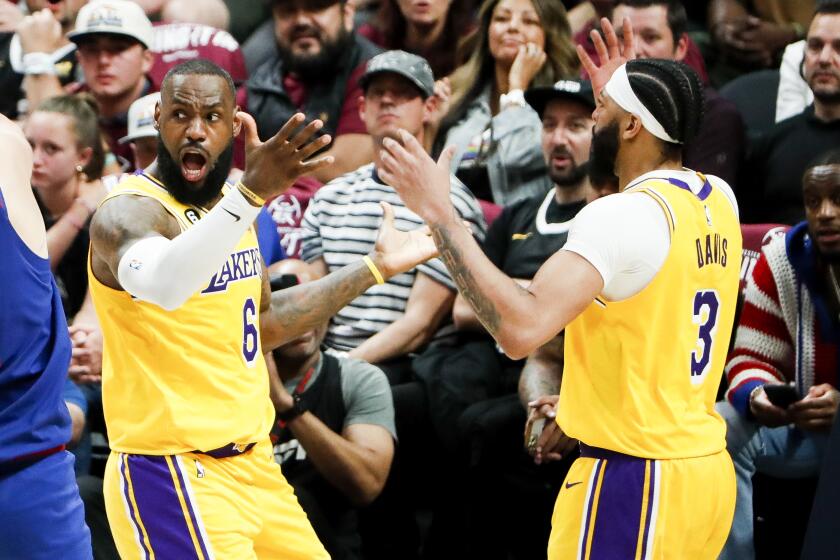 Lakers – Nuggets: L.A. needs plan when LeBron or Anthony Davis sit