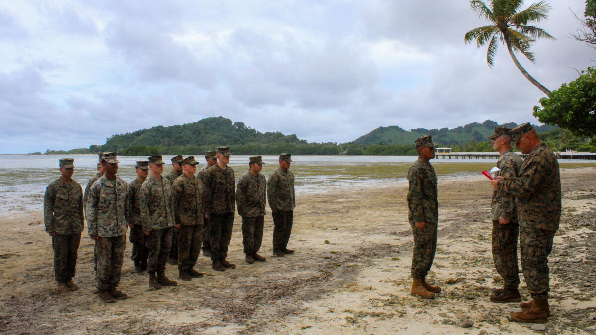 Camp Pendleton Marine deploys back home to Micronesia as a changed man - Vimarsana News
