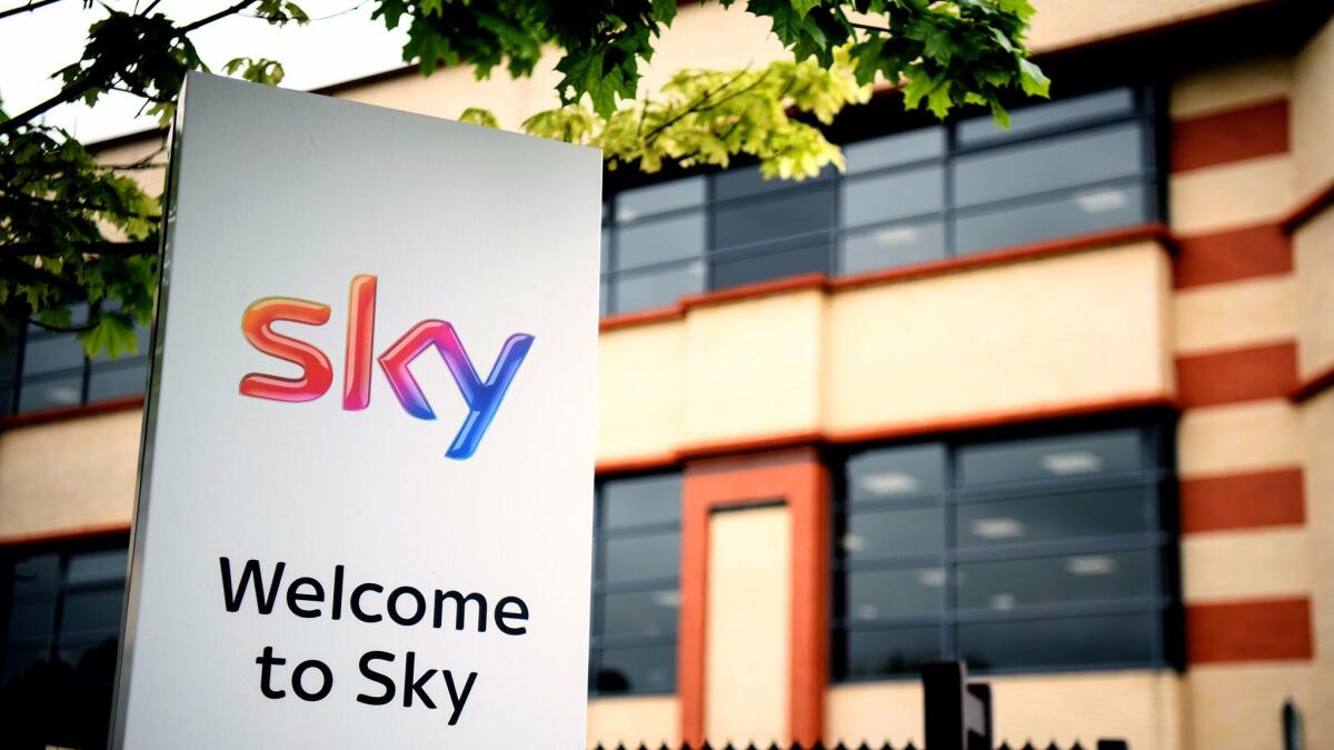 The Sky headquarters in London.