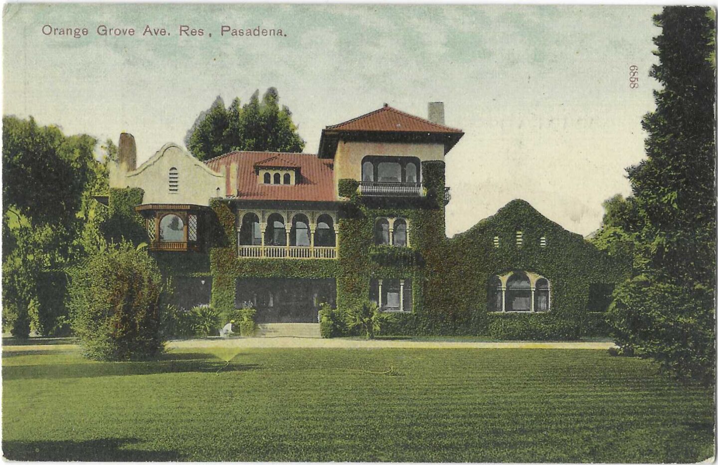 Orange Grove Ave. Res., Pasadena.