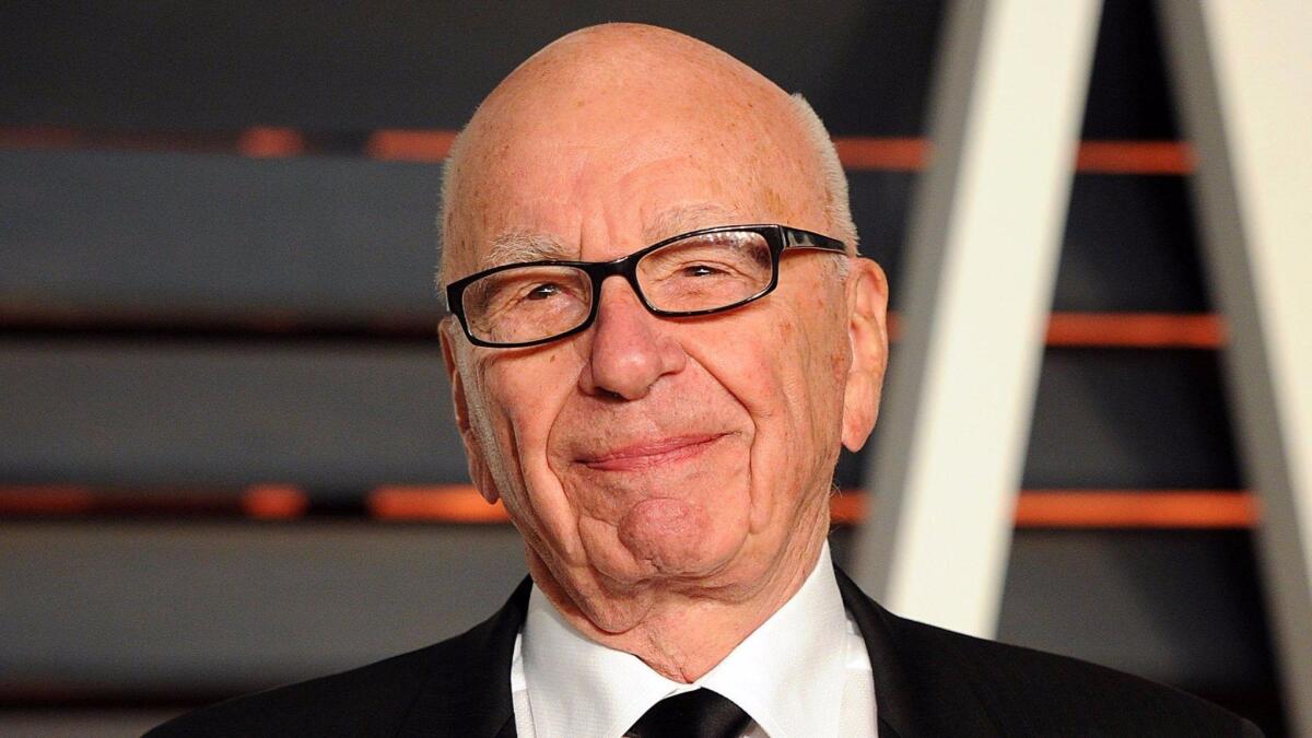 Rupert Murdoch is shown in 2015.