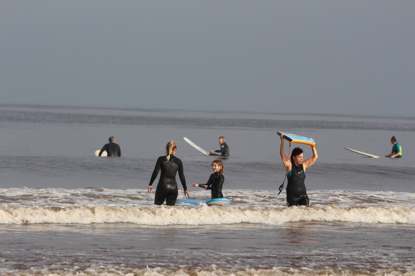 La Jollans Thrilled As Beaches Reopen For Surfing