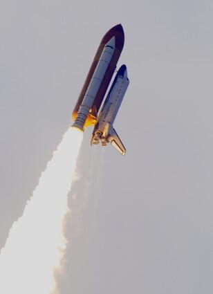 Space shuttle Endeavour launch