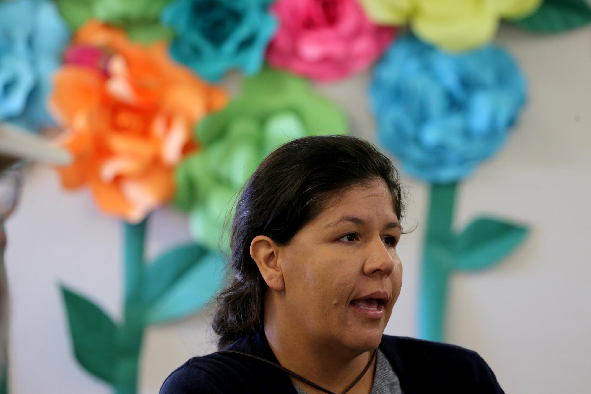 Rosalba Fonseca is a community advocate who works with farmworkers in the Cuyama Valley.